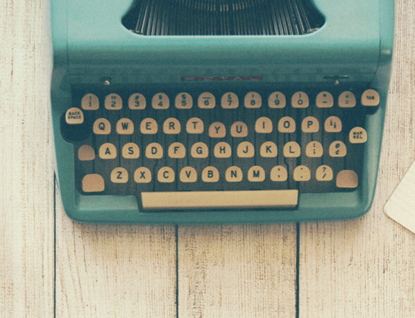 vintage typewriter