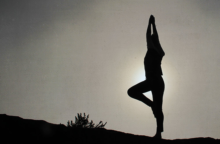 Balance - Yoga builds balance
