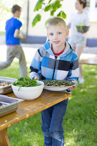 latvia yoga trip: a young boy