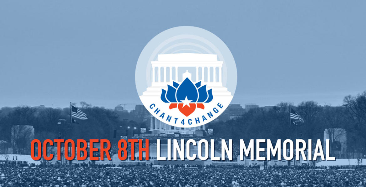 Chant4Change at the Lincoln Memorial Oct 8 2016